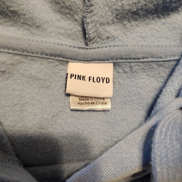 Blue Pink Floyd Dark Side of the Moon Hoodie Size Medium - Picture 6 of 8
